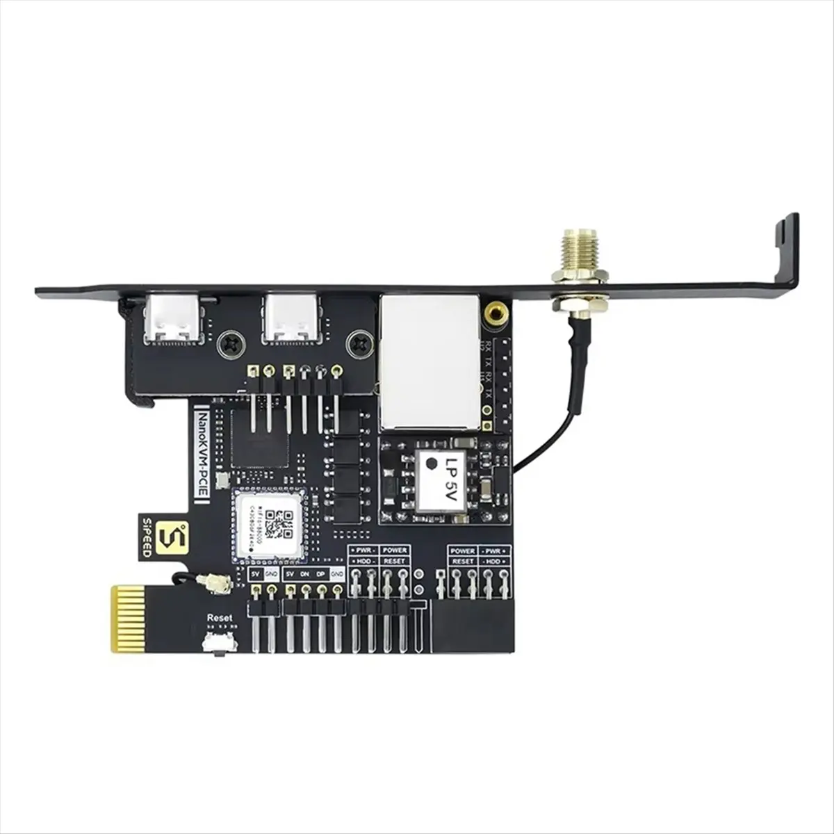 A26Z NanoKVM-PCIe PiKVM Mini Remote Control Operation and Maintenance Server with POE WIFI, NanoKVM-PCIe-POE-WIFI-Kit