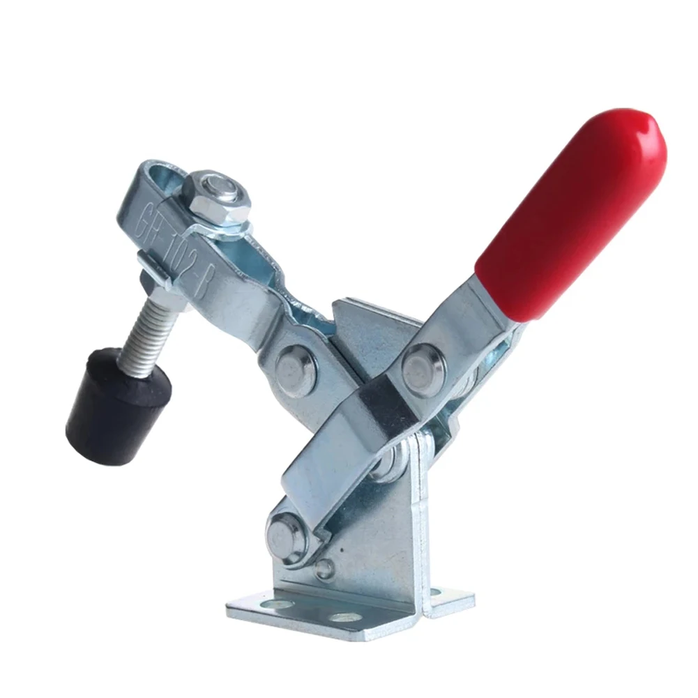 Toggle Clamp 2PCS GH 102B Quick Release Toggle Clamp met verstelbare drukpunten voor houtbewerking en werkplaatsapparatuur