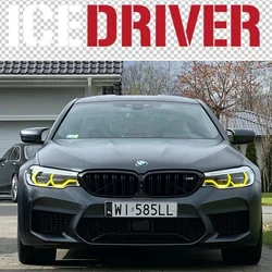 Icedriver for BMW 5 series M5 F90 DRL RGB multicolor LED boards F10 F11 F18 G30 G38 daytime running lights RGBW CSL Yellow DRL