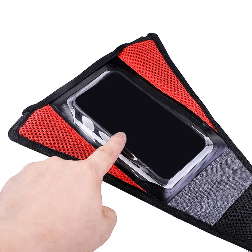 Polychrome Indoor MTB Bike Trainer Frame Bicycle Sweat Cover Guard Net Catcher Absorbs Sweat Strap Protection