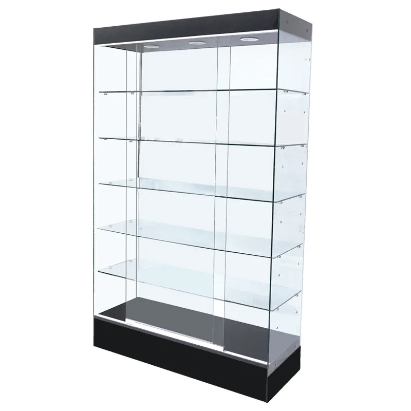 Customized Tempered Glass Cabinet Jewelry Pearl Jewelry Showcase Cosmetics Display Cabinet Mobile Phone Digital Counter