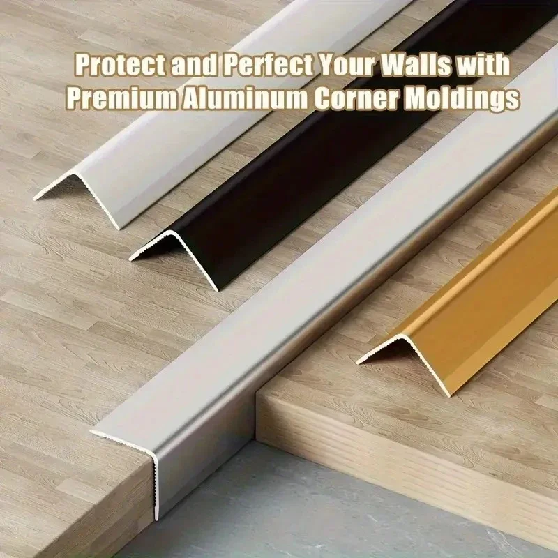 3PCS 50CM/19.69IN Self Adhesive Right Angle Corner Protector Strip, Flexible Wall Edge Guard for Tile, Furniture and Countertop