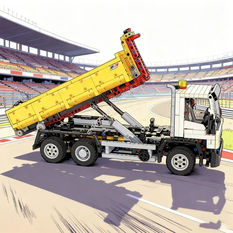 

1599 шт. MOC крюк-подъемник, техническая модель, строительные блоки, рождественский подарок, конструкция, сделай сам, креативная идея, образовательная игрушка, кирпич