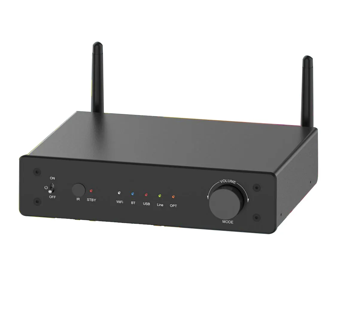 M50+ 80Wx2 Bluetooth 5.0 DSP DAC High-Res  Wireless Class D Stereo Amplifier