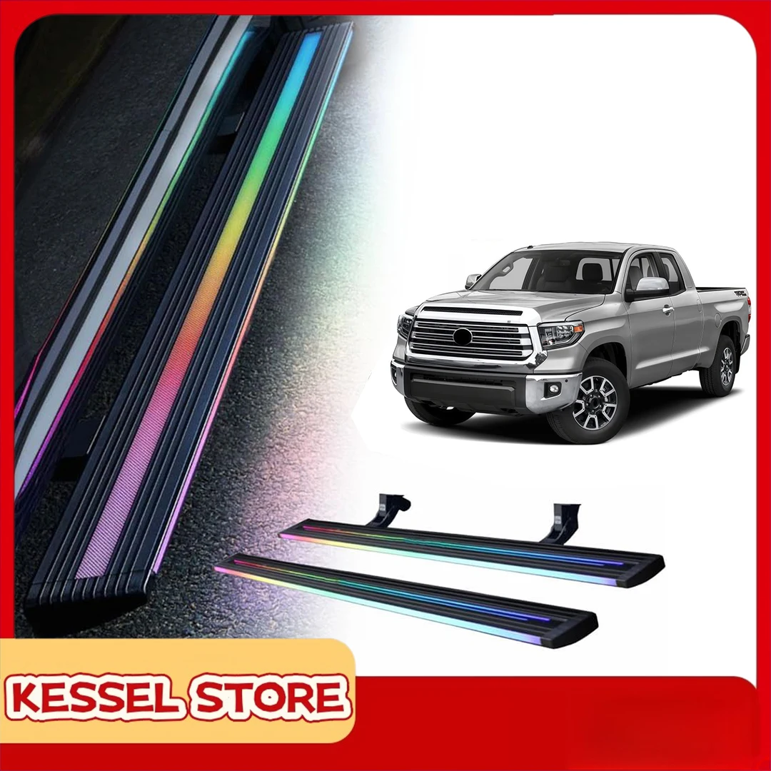 

Электрические выдвижные подножки с LED-подсветкой для Toyota Tundra 2011-2021 гг.