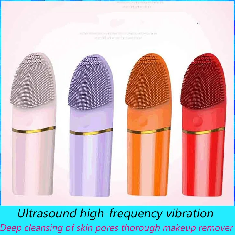 Electric Facial Beauty Device, Ultrasound, High-frequency Vibration Massage, Deep Cleansing Skin,Face Care,AAA battery ML-061-DC