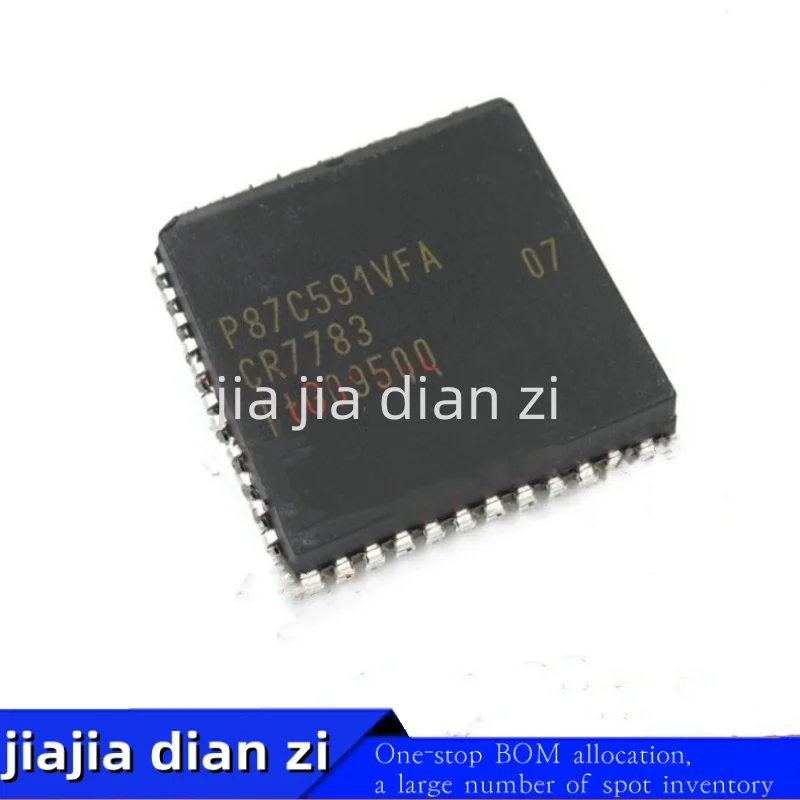 

1pcs/lot P87C591VFA P87C591 PLCC44 embedded microprocessor ic chips in stock