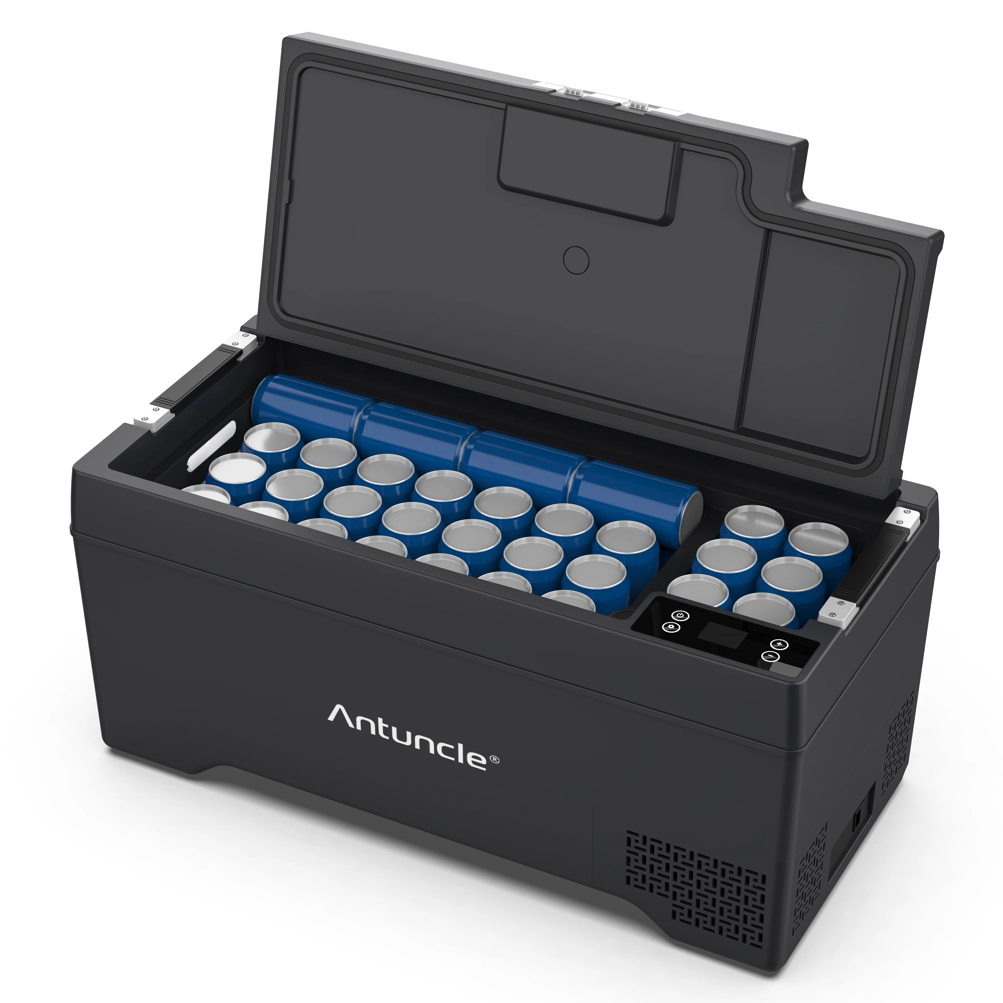 

37L Dc 12 Volt Trunk Car Fridge Portable Freezer Refrigerator for Camping Cold Beer Drink