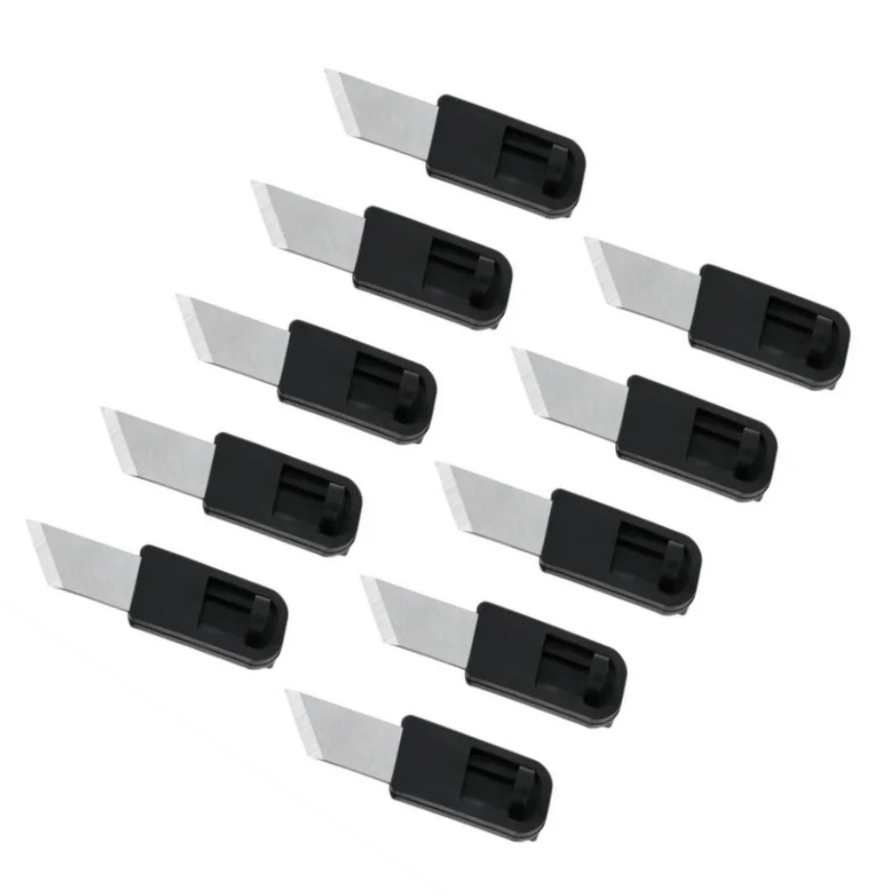 10pcs Hardened Steel Cutting=Blades For QIDI Max 4 3D=Printer Tool Head Replace Parts For Clean Filament Swapping Reduced String