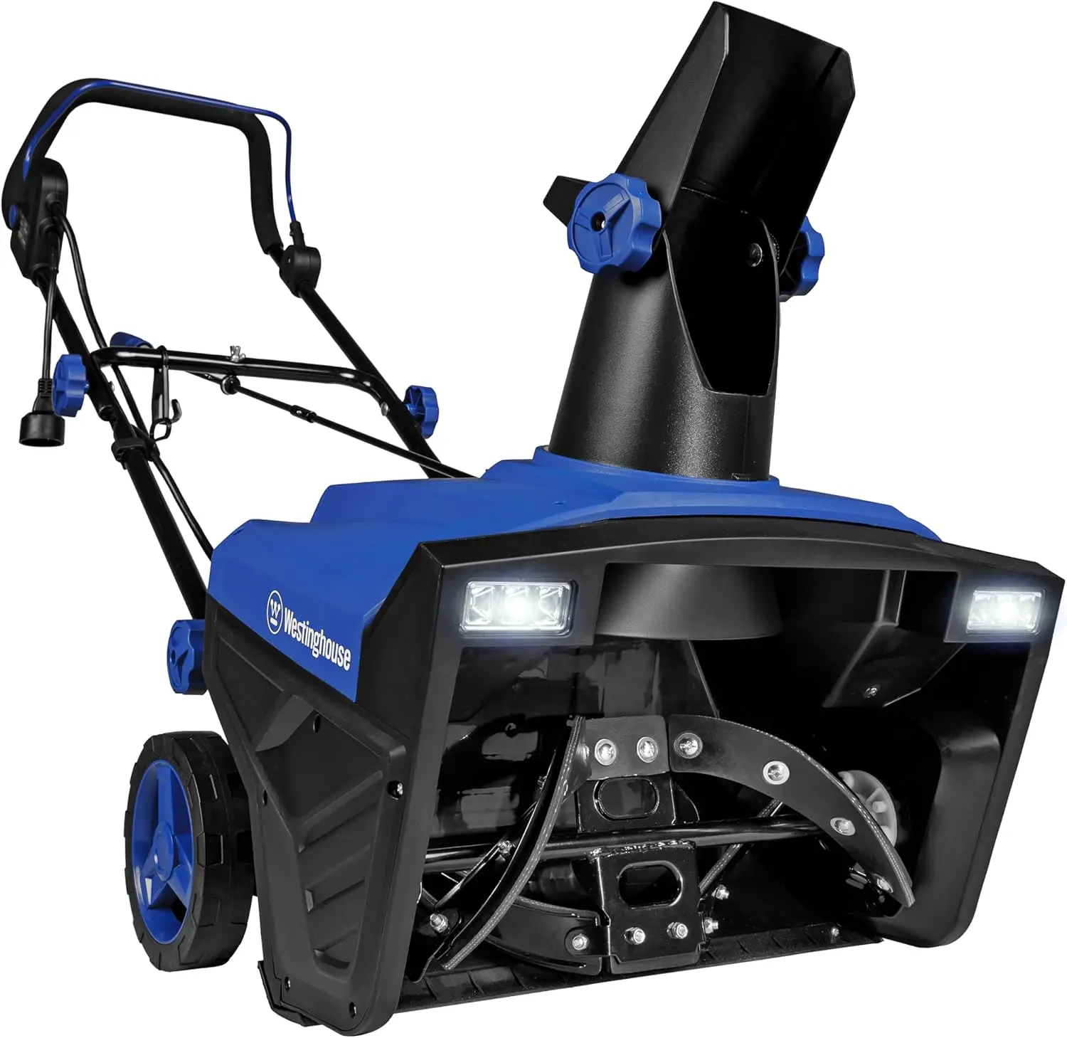 

20-Inch Electric Snow Blower with Steel Auger, Dual LED Lights, 1800W Motor, Throws Snow 25ft, Clears 680lbs/min
