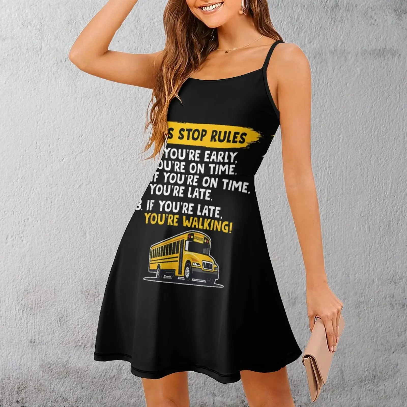 sexy-onibus-parar-regras-cartaz-engracado-grafico-feminino-estilingue-vestido-feminino-ferias-casuais-vestido-de-tiras