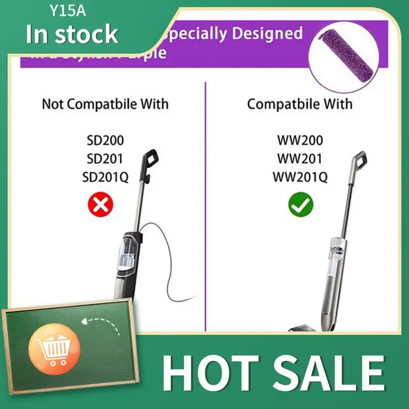 Y15A For Shark SD200/SD201/SD201C/SD201Q/SD205 Vacuum Parts Main Brush With Cleaning Brush