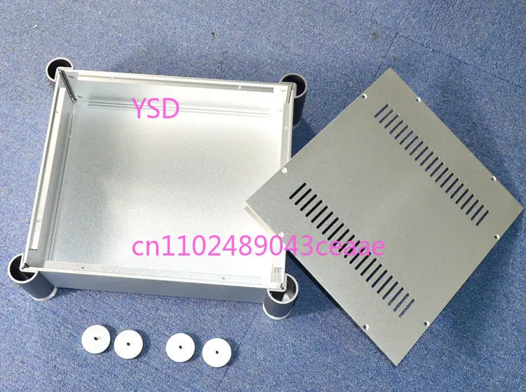 

WA145 Silver Full Aluminum Chassis Case DAC Enclosure DIY Box
