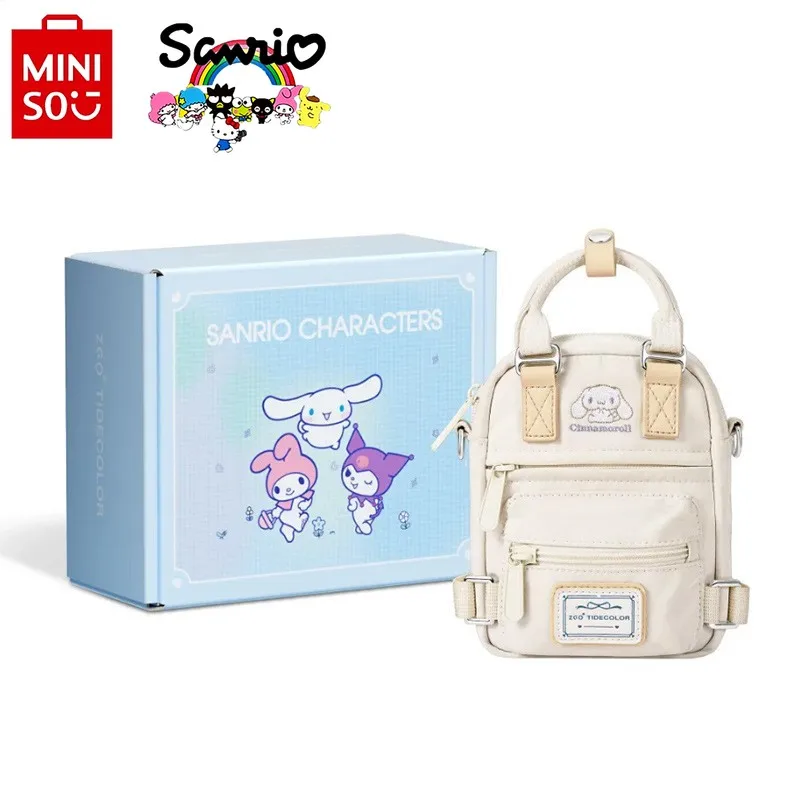 

Miniso Sanrio 2024 New Women's Crossbody Bag Fashionable High Quality Girls' Mobile Bag Casual Versatile Women's Handbag