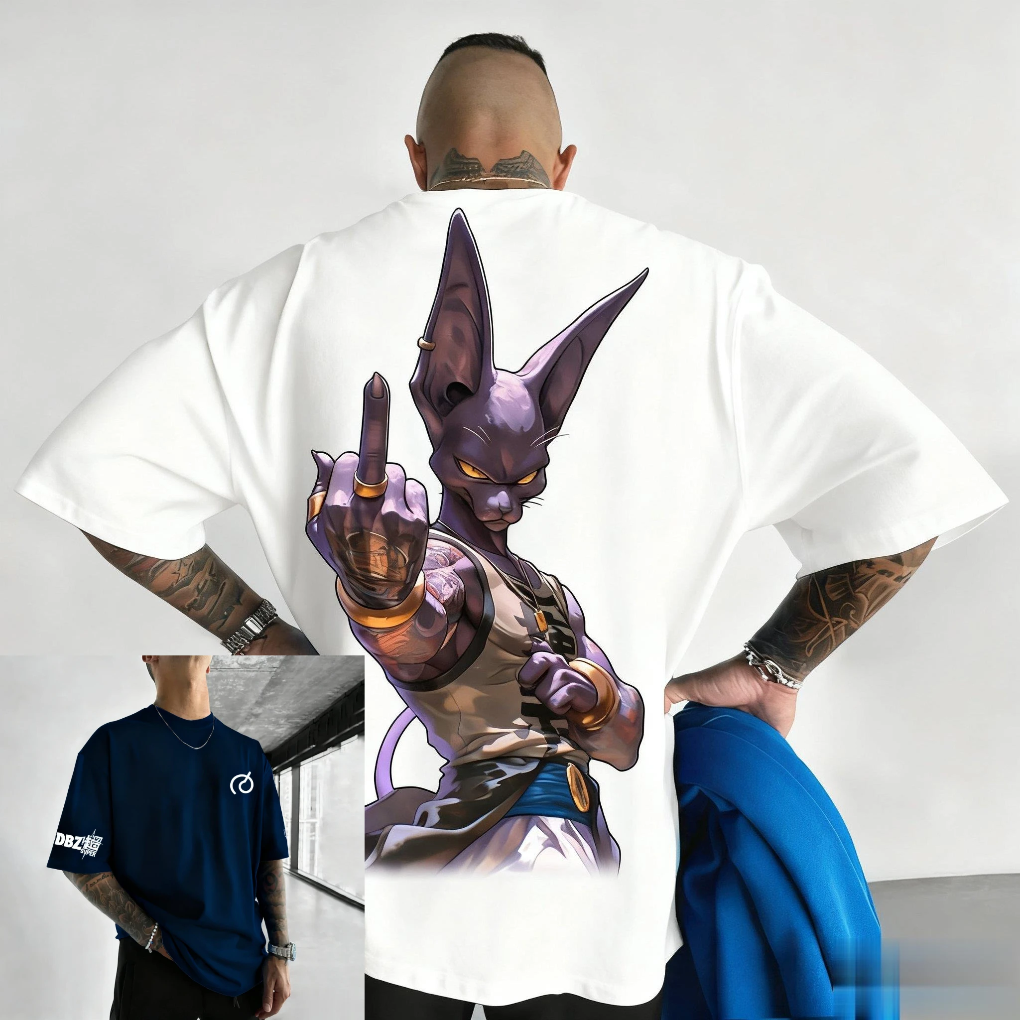 2026 New Beerus Dragon Ball T-shirt Men Women Cotton Anime Graphic Tee Summer Casual Streetwear Short Sleeve Y2k Clothes