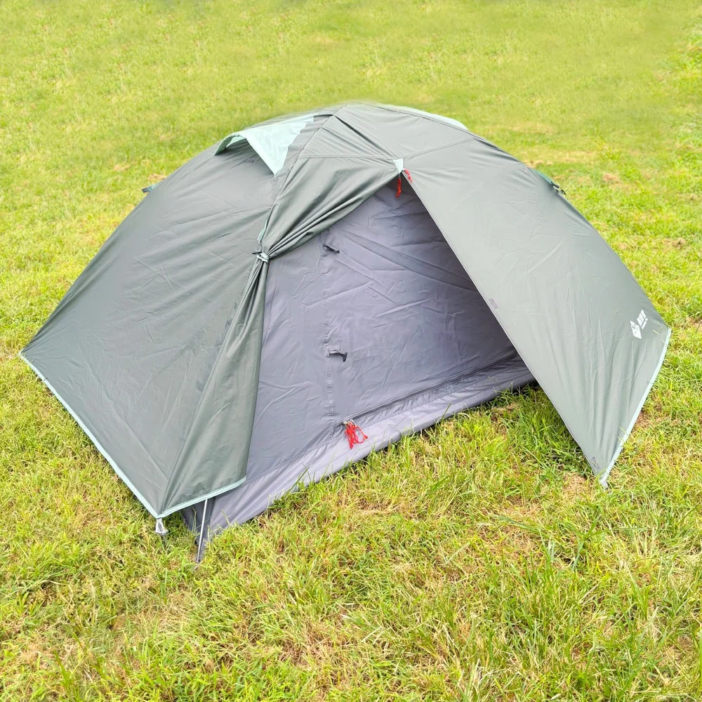 

Portable Lightweight Backpack Camping Tent Double Layer Dome Tent Waterproof Outdoor Hiking Tent