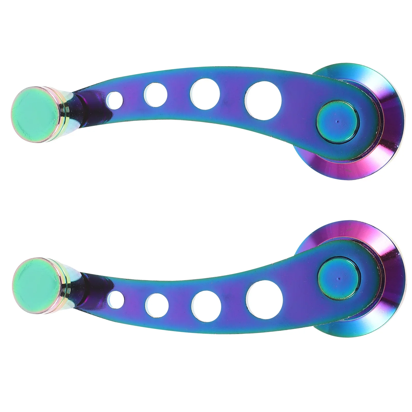 

2Pcs Window Crank Handle Replacement Heavy Duty Metal Crank for Car Truck Manual Window Riser Functional Interior Accessory