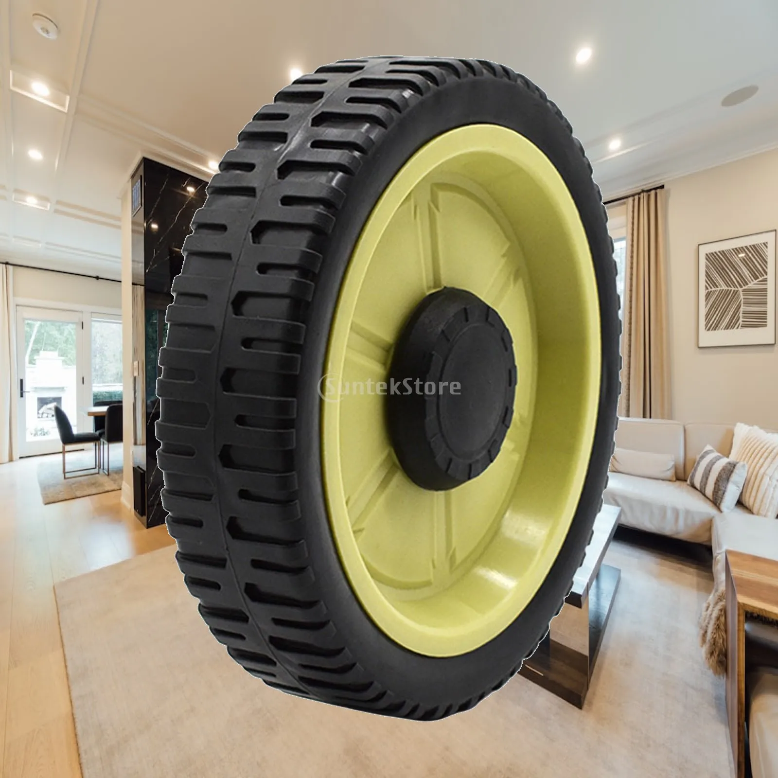 Car Wheel and Tire Easy Installation Car Accessories Car Tire for Hand Trucks Car Model Yard Trailers Garden Cart Model Trucks