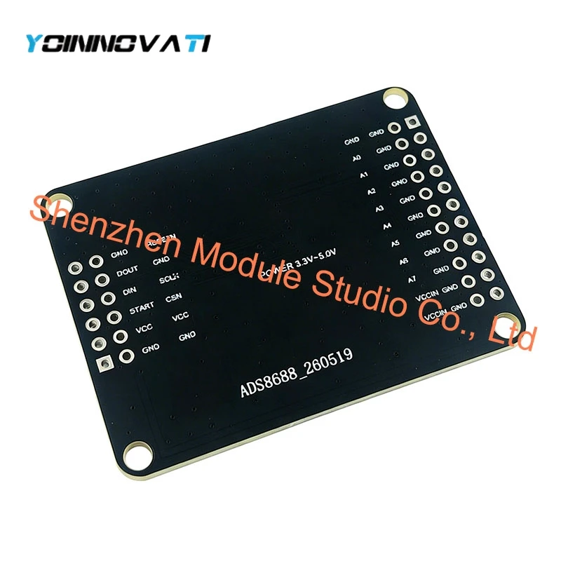 1PCS 3PCS ADS8688 EVB Evaluation Board | 16-Bit 8-Channel ADC Module, 500KSPS High Precision Data Acquisition