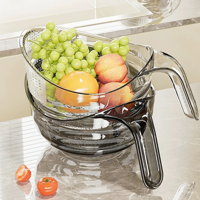 

Multi-Functional Drain Basket Sink Kitchen Sink Strainer Basket Strainer Sink Washing Basket Home Organizer Drain Fruit Strainer