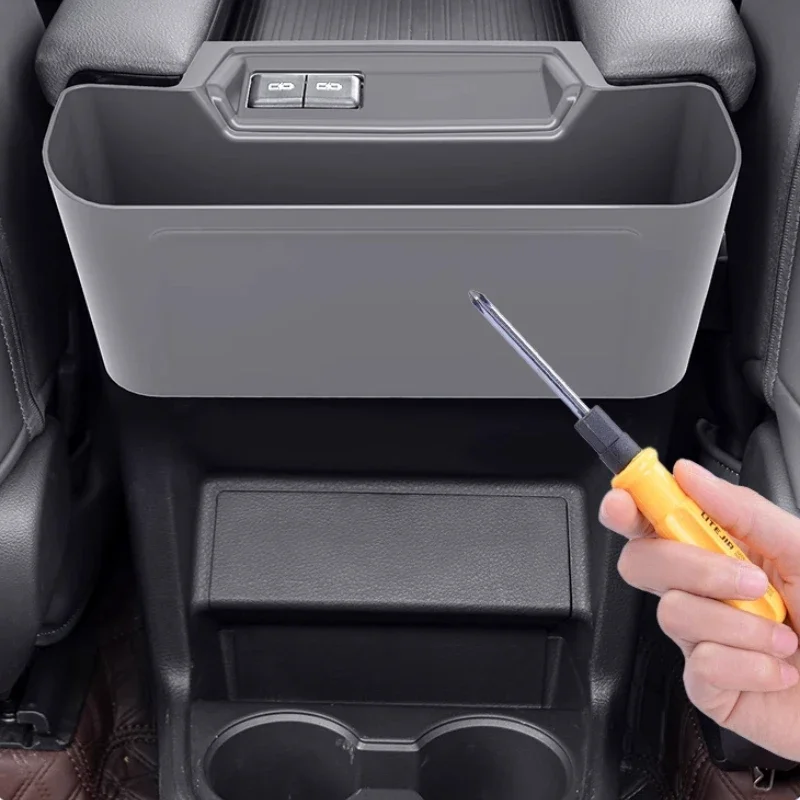 For Toyota Sienna Granvia Water Cup Holder Rear Hanging Box Storage Rear Storage Box Storage Car Interior Decorative Accessories