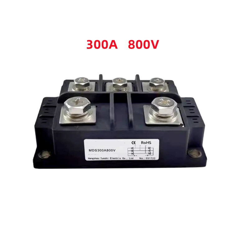 300A 3-Phase Diode Bridge Rectifier MDS300A 800V 1000V 1200V 1400V  1600V 1600V 1800V 2000V 2500V Bridge Rectifier MDS300A-16