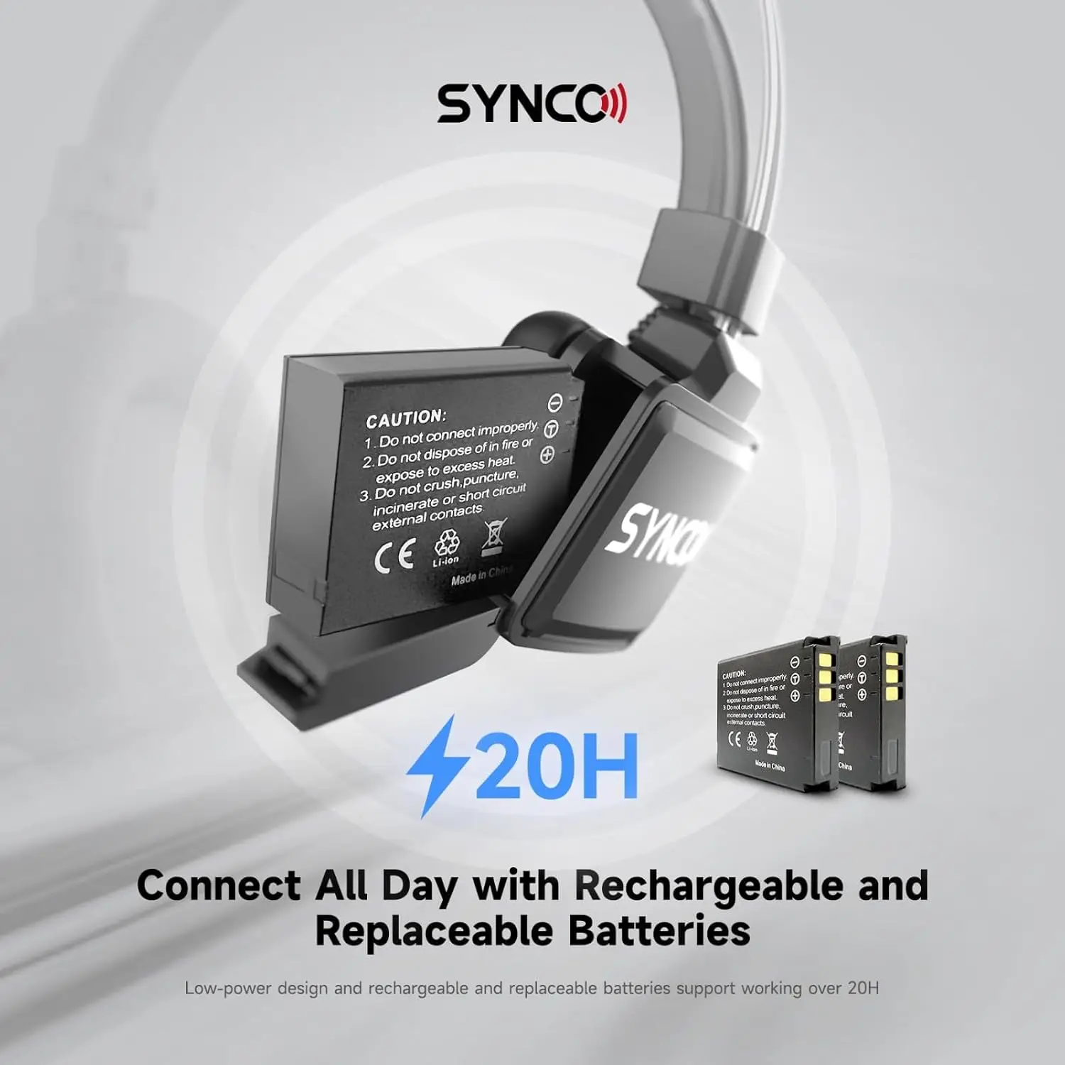 SYNCO Xtalk Series X1 X2 X5 سماعة رأس لاسلكية نظام اتصال داخلي 2.4G الاتصالات ميكروفون لاسلكي لمرحلة الاستوديو المباشر للفيلم #3