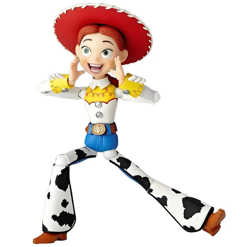 KAIYODO Original REVOLTECH Jessie 145mm Anime figura de acción modelo de ensamblaje juguetes modelo regalos para niños