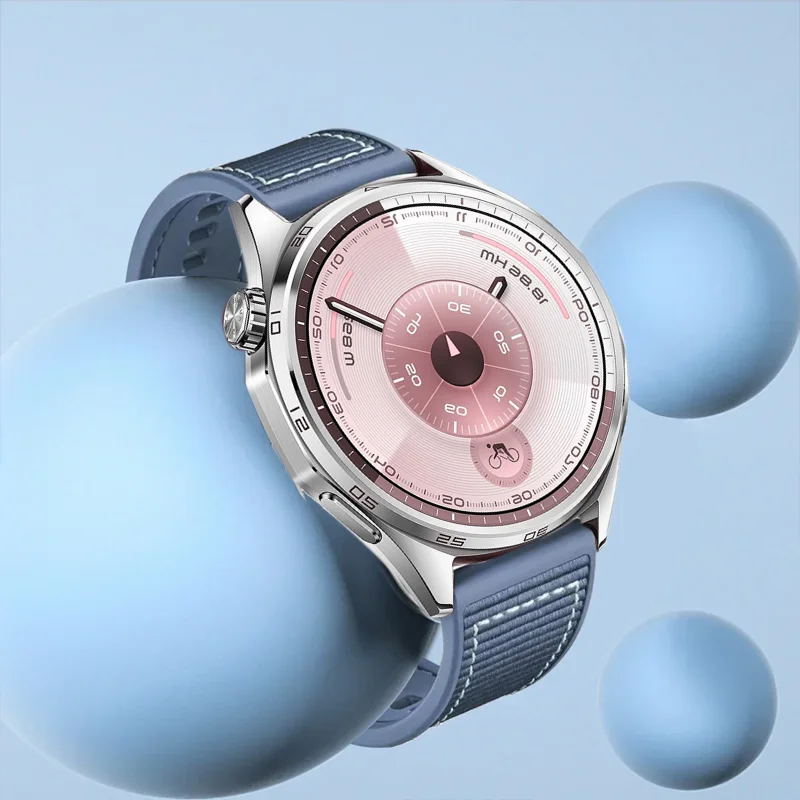 22mm Composite Silicone Strap For Huawei Watch 5 4 GT4-5-6 GT6-5 Pro 46mm Soft Bracelet for Redmi Watch 5 Active/Lite Wristband