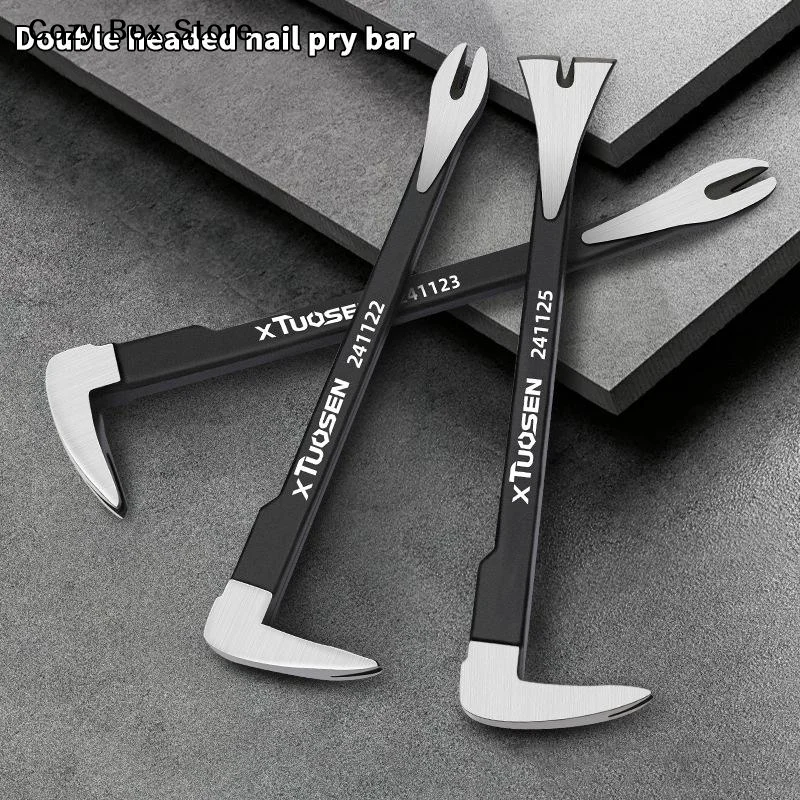 [ZY]Multi Functional Nail Remover Pry Stick Woodworking Dismantling Tool Wall Nail Remover Cannon Nail Remover[ZY]