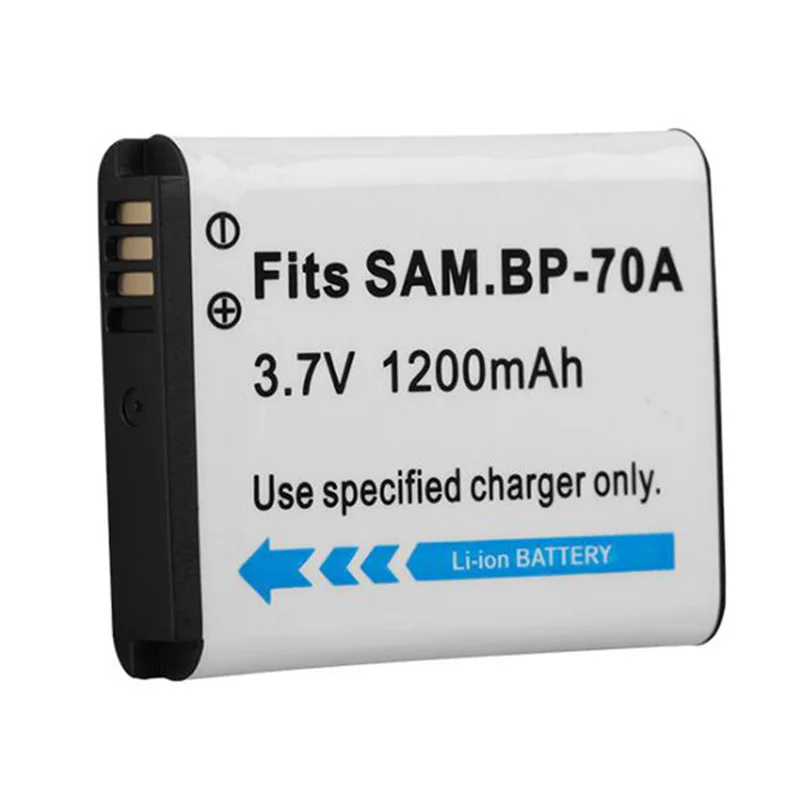 BP-70A BP70A بطارية لأجهزة سامسونج كاميرا رقمية ES65 ES70 ES71 ES73 ES74 ES75 ES80 TL105 TL110 PL100 بطاريات قابلة للشحن