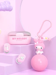 Nuovo Sanrio JS-0102 Kuromi Cuffie Bluetooth Melody True Wireless Auricolare Pochacco Sport Touch Control Gioco Auricolare Regali