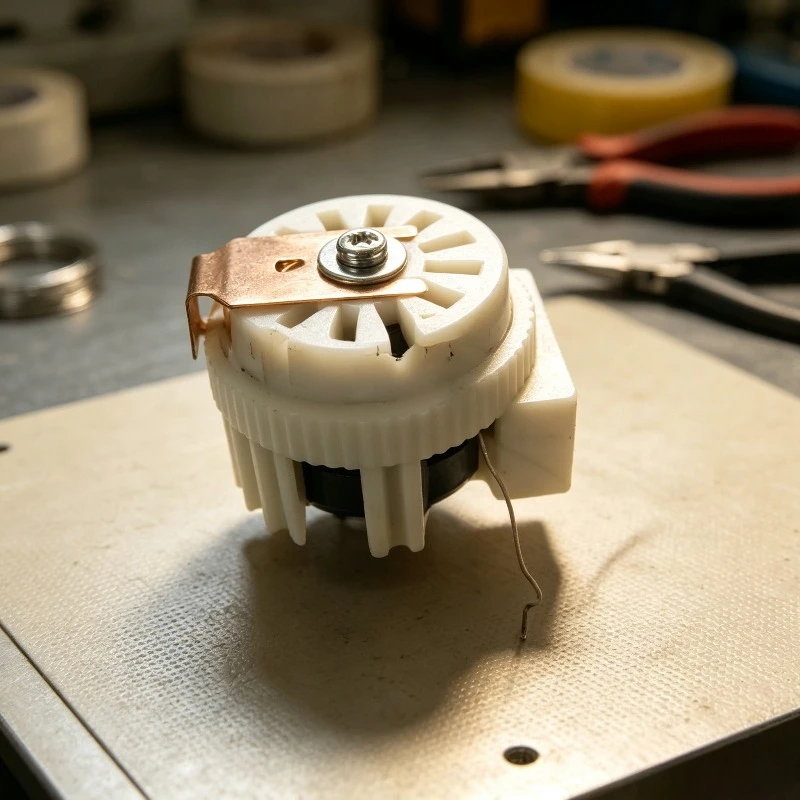 High Precision Industrial Ultrasonic Spot Welder Adjustable Inductance GU48 Frequency Modulation Coil Pot Core Bobbin Skeleton