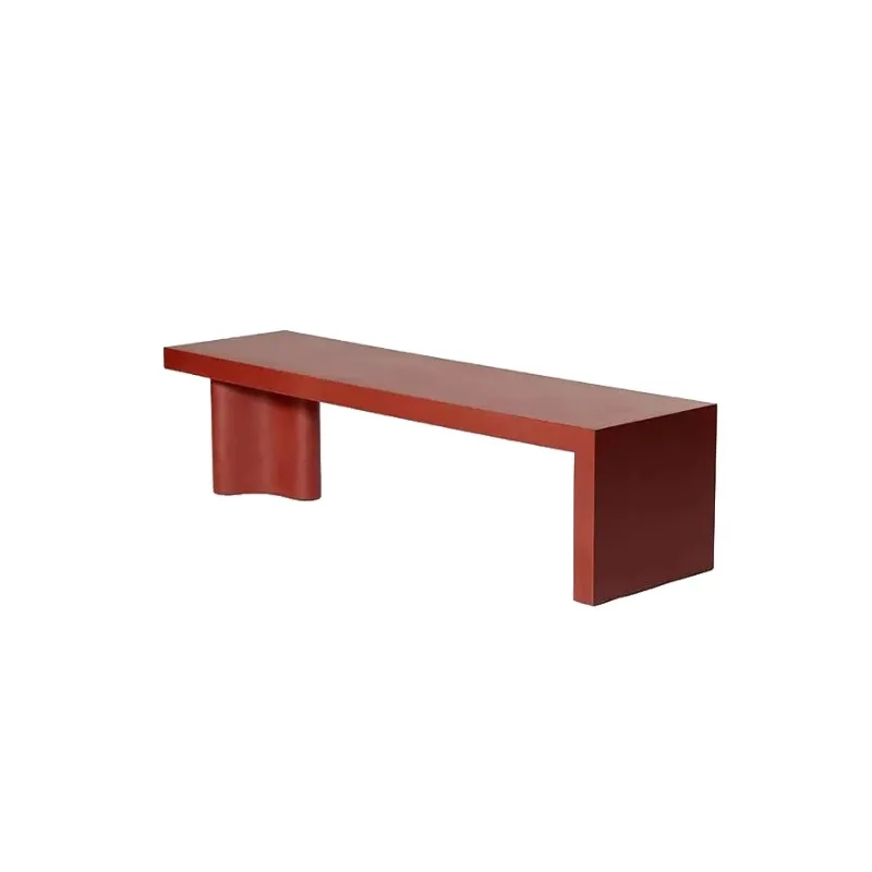

Simple light luxury cross bedside stool
