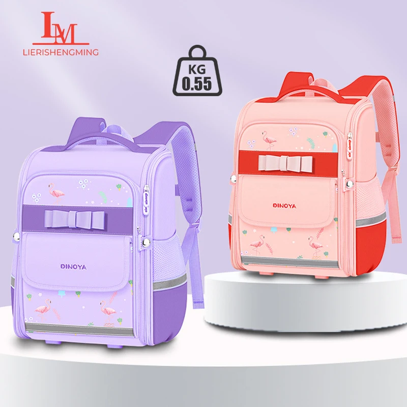 

Girls Backpack Pink School Bag Kids Backpack waterproof Preschool Book Bag Design for Elementary School Students Large capacity