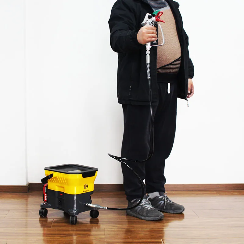 Professional 220V Airless Lacquer Sprayer Brushless Motor Electric Pressure Battery Powered Feed Durable 21v Electric