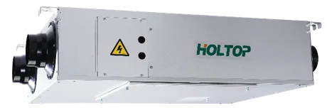 Holtop ceiling mounted ERV Smart ventilation system with heat recovery ERV HRV MVHR units heat recuperator