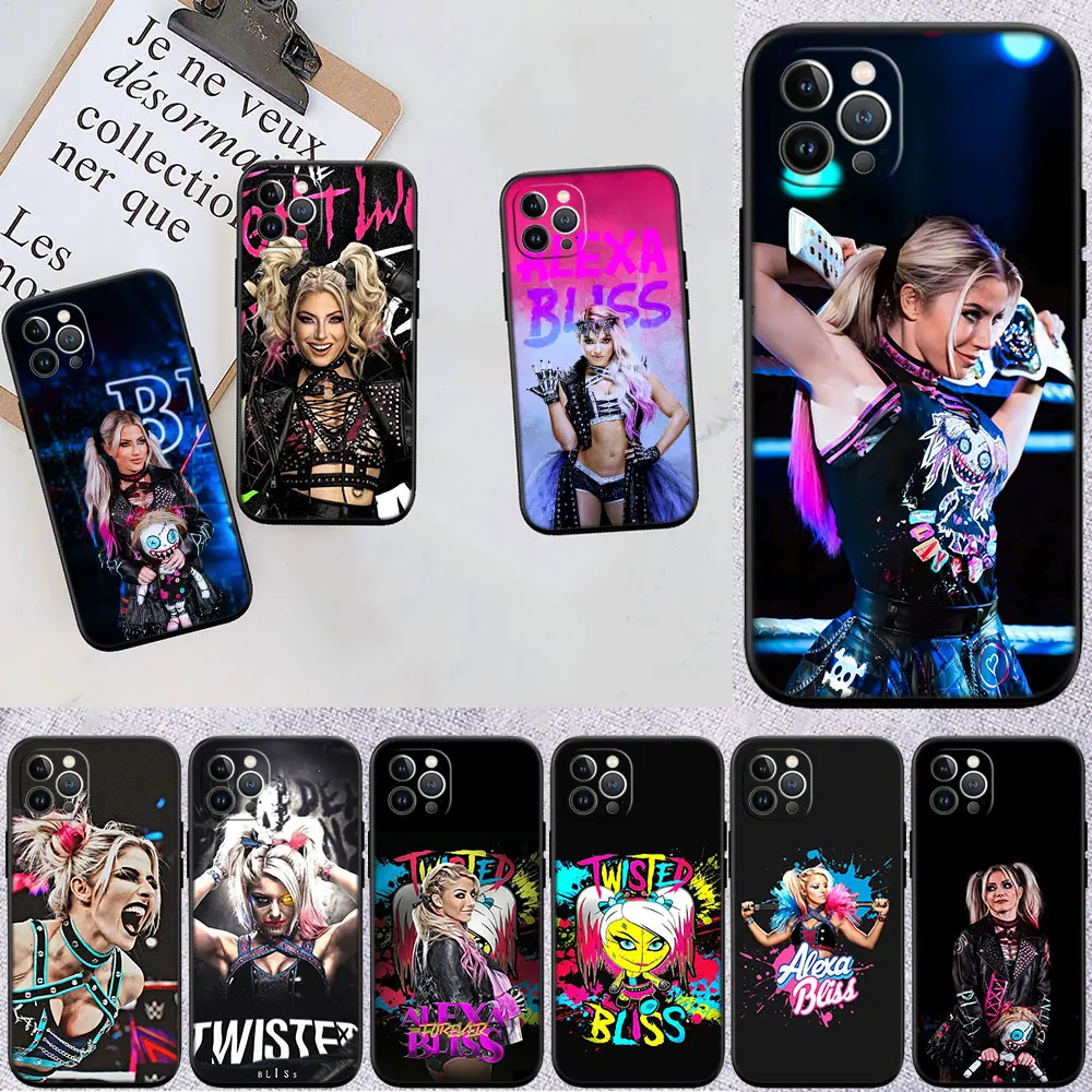 Coque de téléphone souple LO3 Alexa Bliss pour Redmi Note 8 9 Pro Max 9S 9T 9C NFC 8T 8A 10A A4