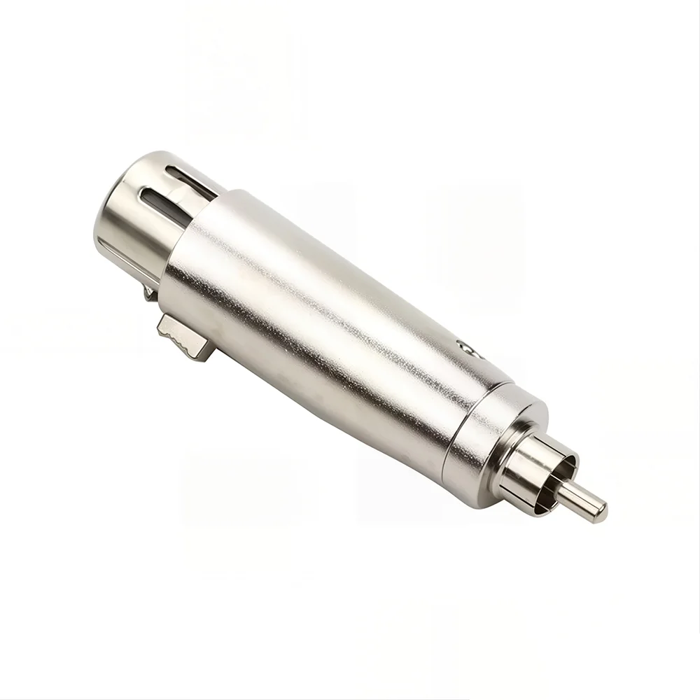 AV to XLR Female Adapter, AV to XLR Female Headphone Audio Cable, Mixer Converter, RCA to XLR Female Plug