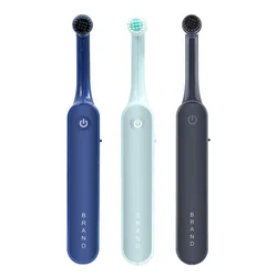 Rotary Electric Toothbrush Rechargeable Teeth Whitener Rotating Brush Head Smart Timer Vibrator Cleaning Devices Rotation