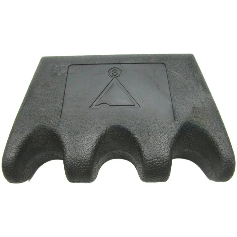 Billiards Cue Holder Rack Billiards Black PVC Billiard Cue Holder Compact Space Saving Design For Home Game Rooms