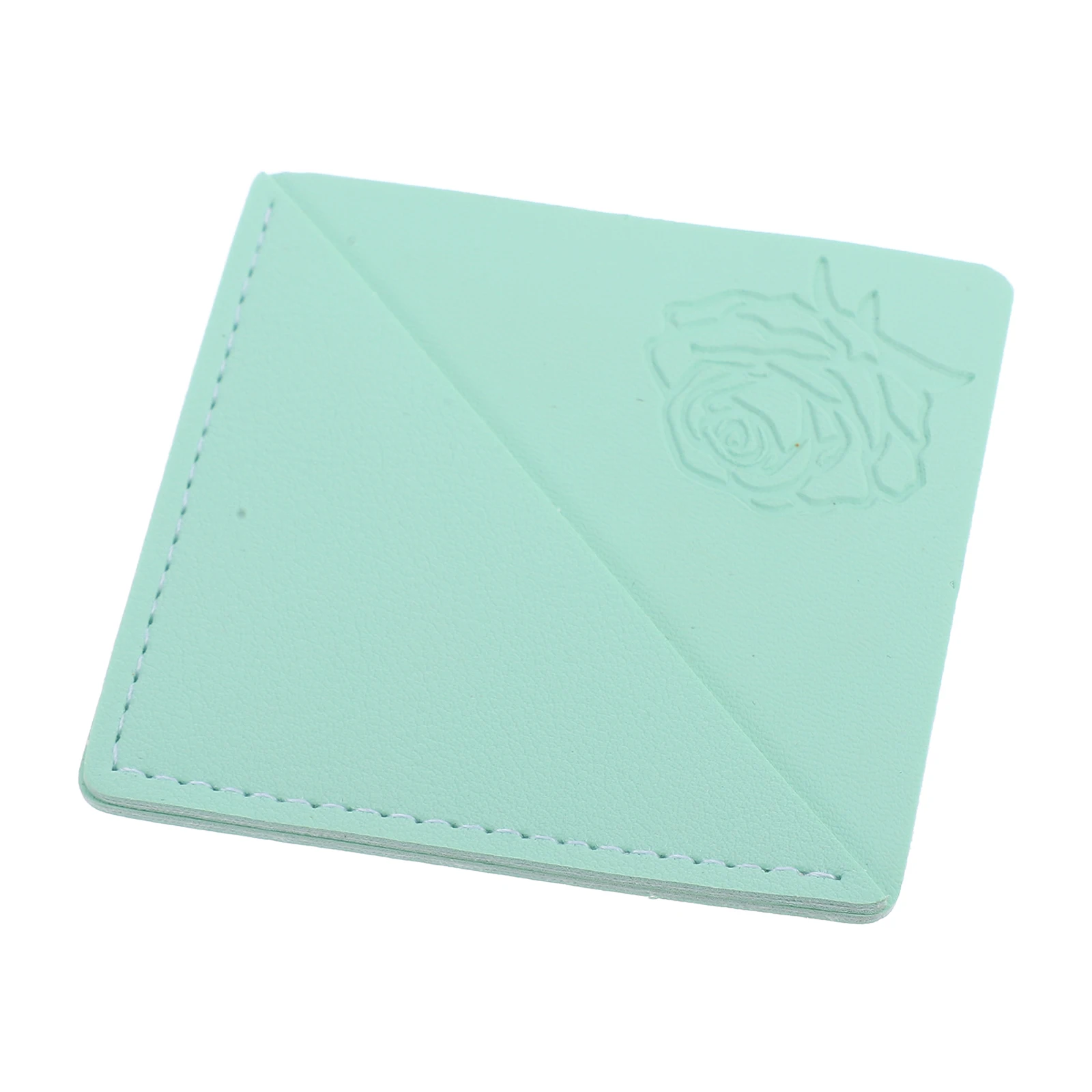 정사각형 책갈피 보호 커버 장미 패턴 귀여운 코너 책 애호가를위한 경량 방수 페이지 보호 책갈피