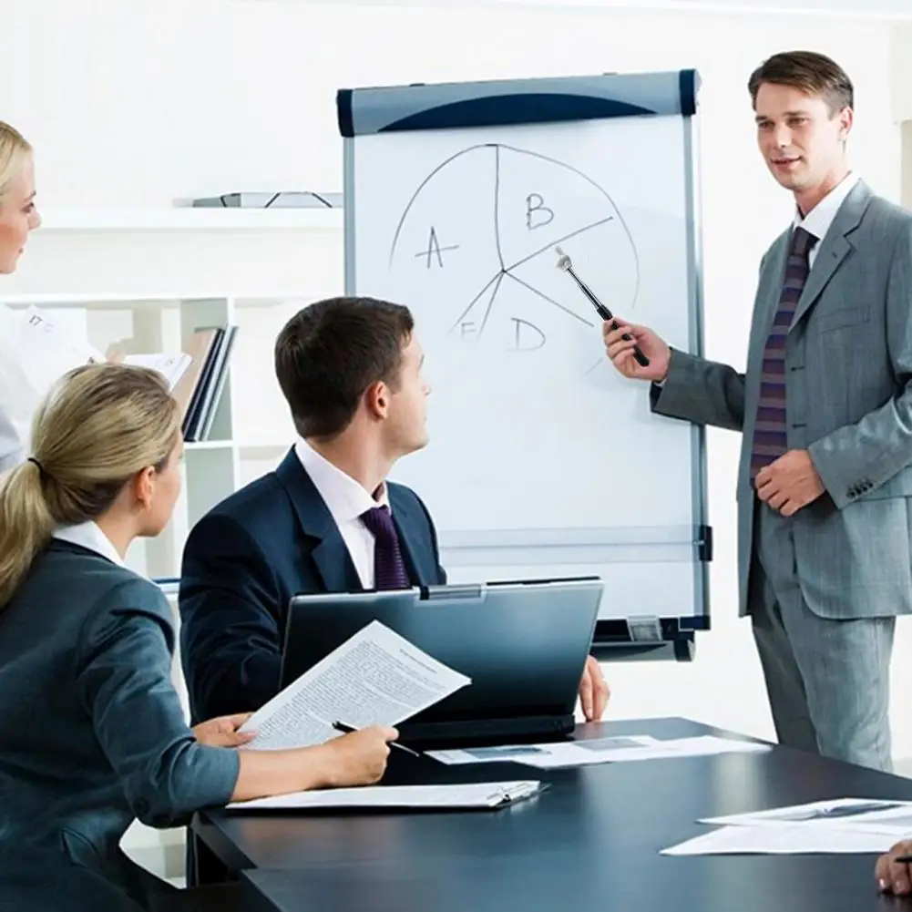 Finger Pointer Stick Professional Telescopic Teachers Pointer Long-lasting Handheld Pointer Stick Educational Equipment