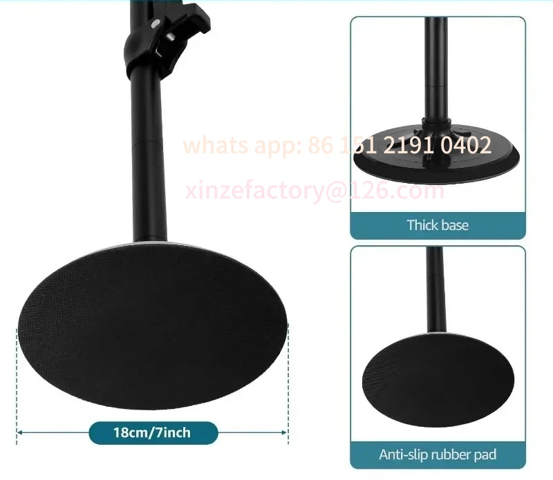 

Customizable Stand Assist Height Dual Handle Aid Non-Slip Mobility Support Stick for Elderly Seniors Standing Care
