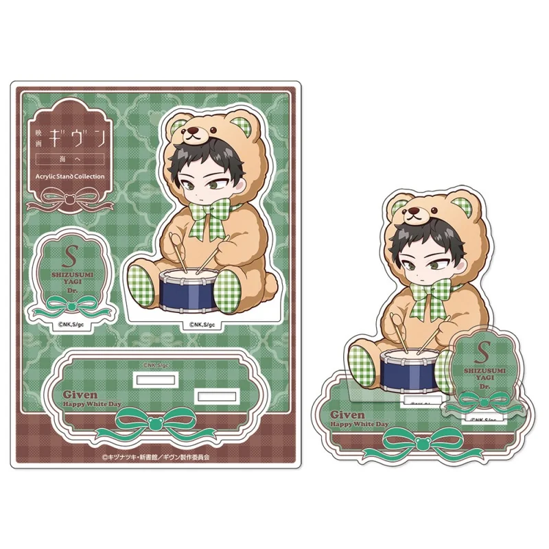 Given 10CM Cute Chibi Anime Acrylic Stand Figure Desk Decoration for Anime Fans Collectible Toy Keychain
