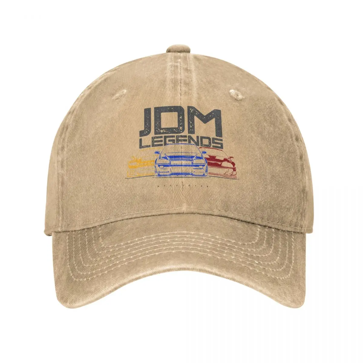 JDM Legend Fast Car Unisex Style Baseball Cap 240sx Drift Distressed Cotton Caps Hat Classic Outdoor Running Golf Sun Cap