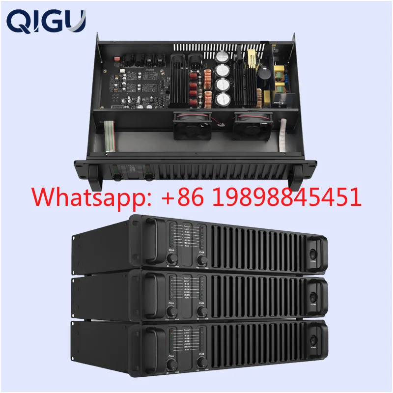 Class D Power Amplifier Sound Amplifier Power Amplifier 2520W X 2(2 Ohm) 1800W 2(4 1000W Professional Audio Equipment