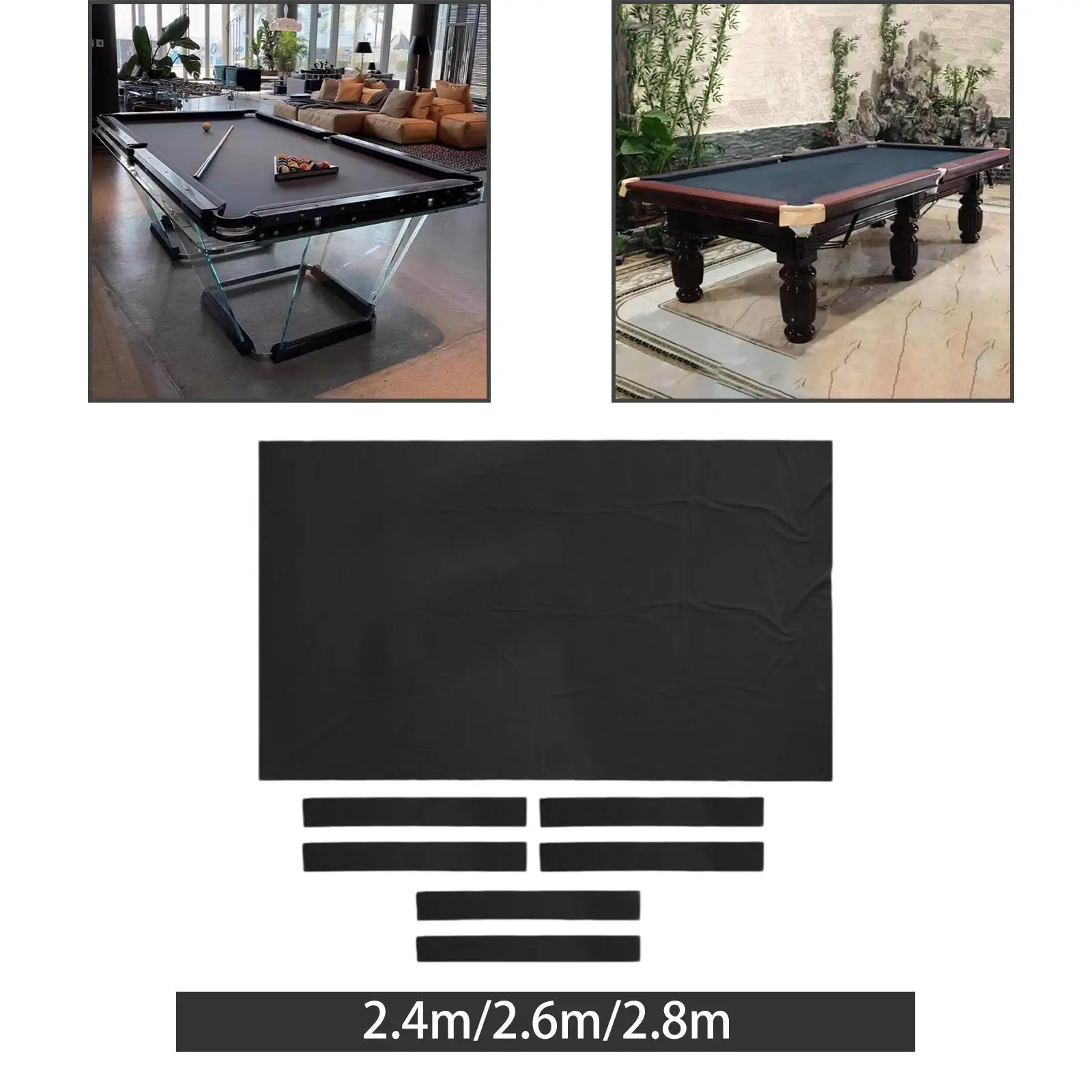 

Скатерть для бильярдного бассейна, ткань для снукера, сверхмощная прочная крышка для бильярдного стола, войлочная ткань для бильярдного стола, набор подушек для бильярдного стола