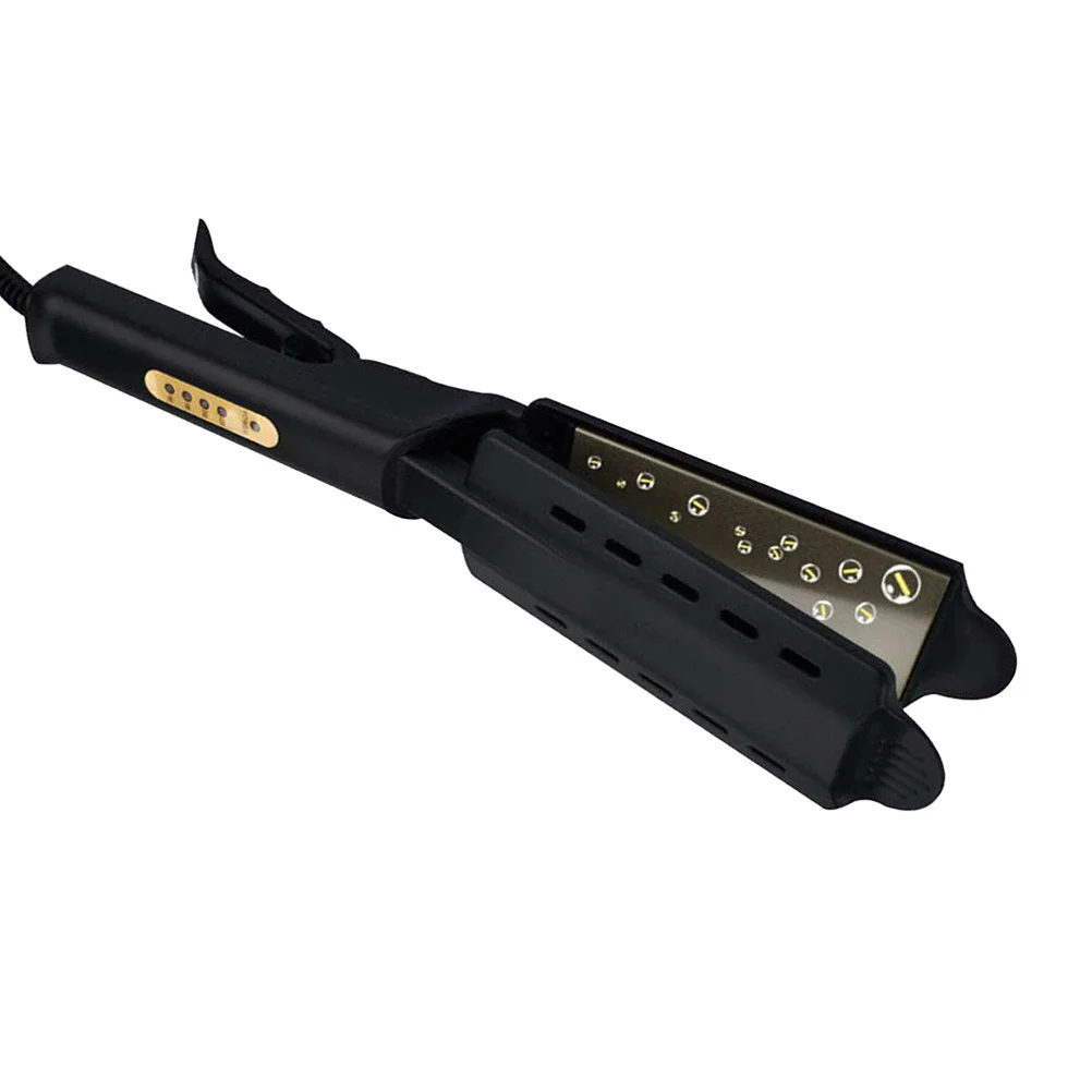 

Four-Speed Thermostat Straight Hair Splint Black Portable Bangs Hairdressing Tool Hair Straightener Us Heating