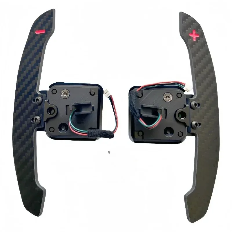 

for 7 SERIES G11 magnetic Carbon fiber steering wheel shift paddles YT color customized Replacement Extended Shift Paddle